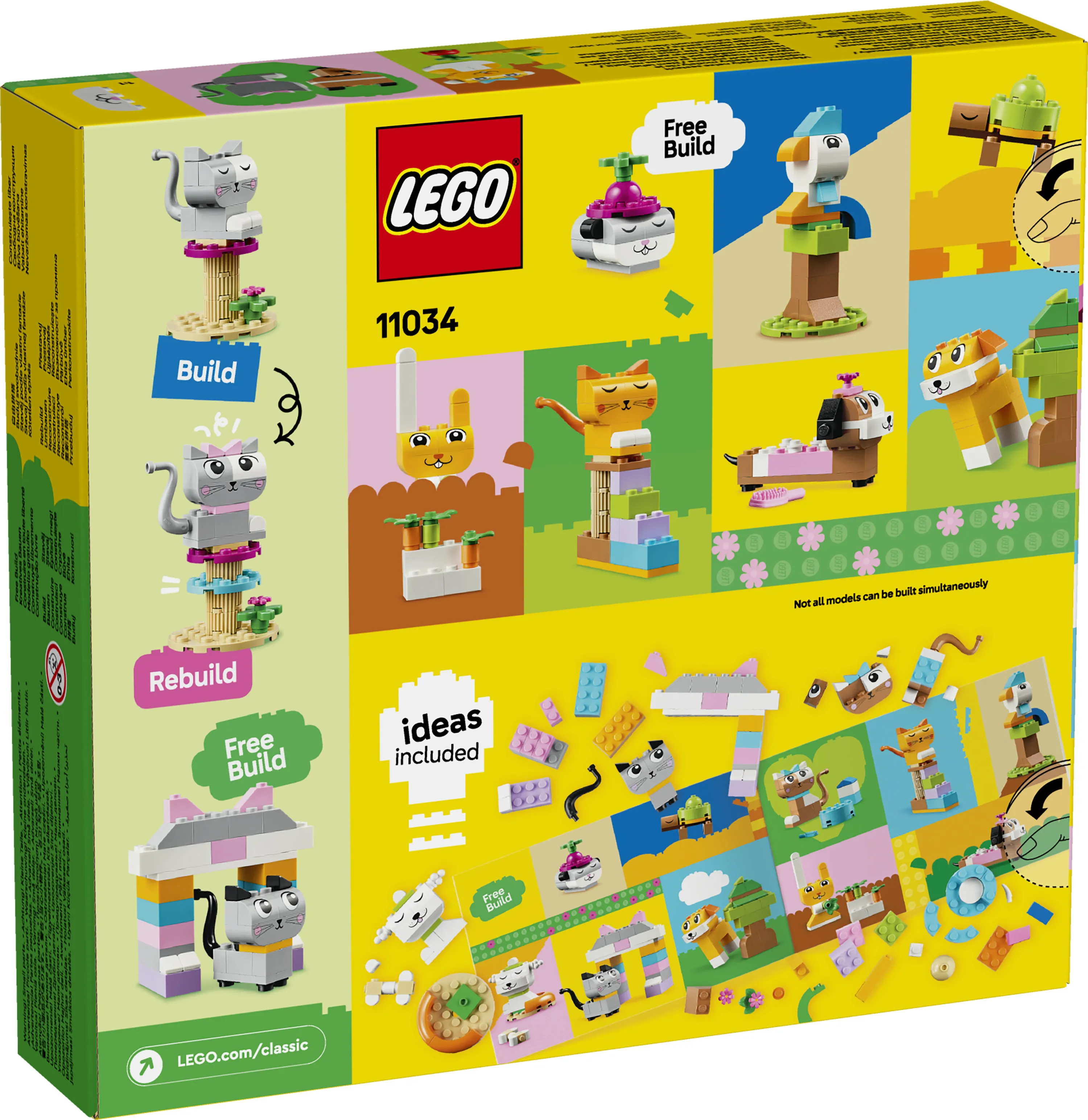 LEGO Classic Luovat lemmikit 11034