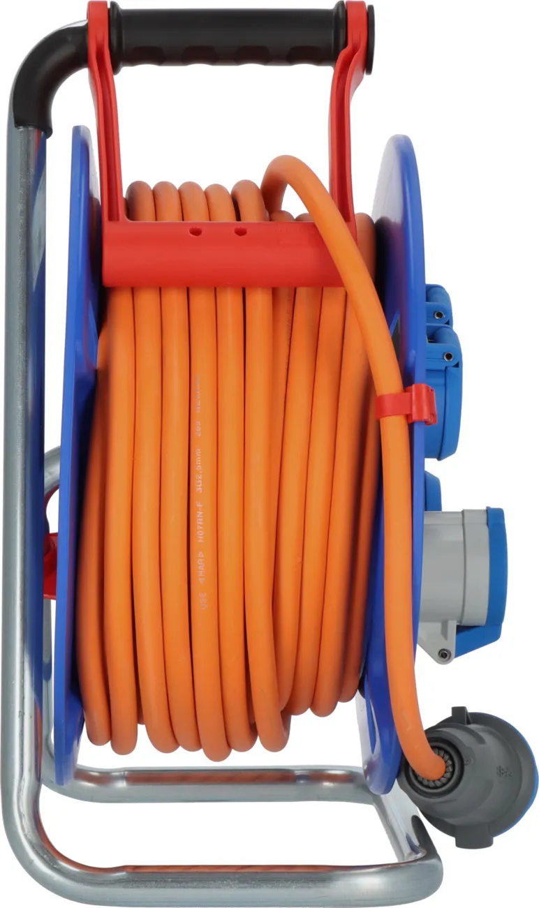Brennenstuhl Cable Drum CEE 300 25m orange Camping