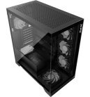 ADATA XPG INVADER X BTF midi-tower chassi med f&ouml;nster och RGB-belysning, svart