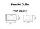 Multibrackets M VESA Super Slim Tilt & Turn Plus HD - Asennuspakkaus (nivelikäs varsi) tuotteelle LCD nestekidenäyttö / plasma TV - musta -näytön koko: 42"-80"