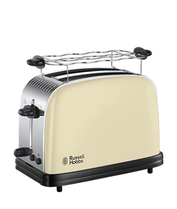 Russell Hobbs Colours - toaster, 2 slice(s),  Cream