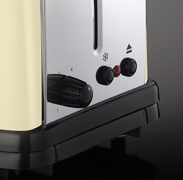 Russell Hobbs Colours - toaster, 2 slice(s),  Cream