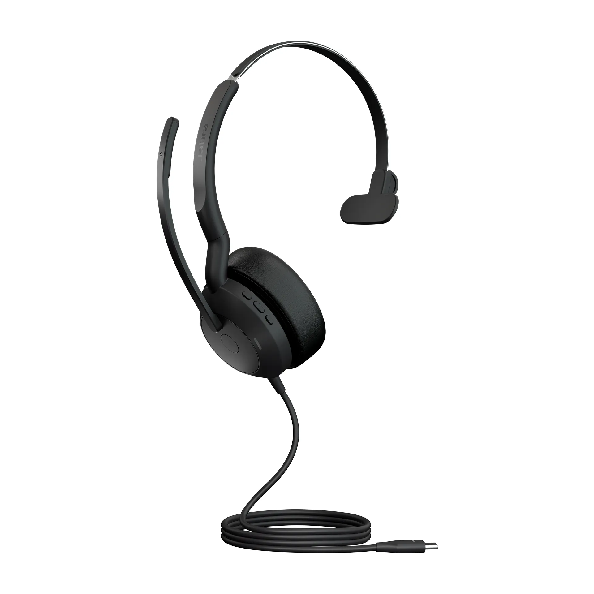 Jabra Evolve2 50 USB-C UC -monokuuloke + kantopussi, musta