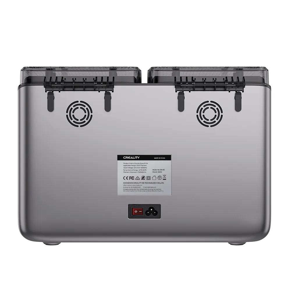 Creality SpacePi X4 Dual-Chamber Filament Dryer