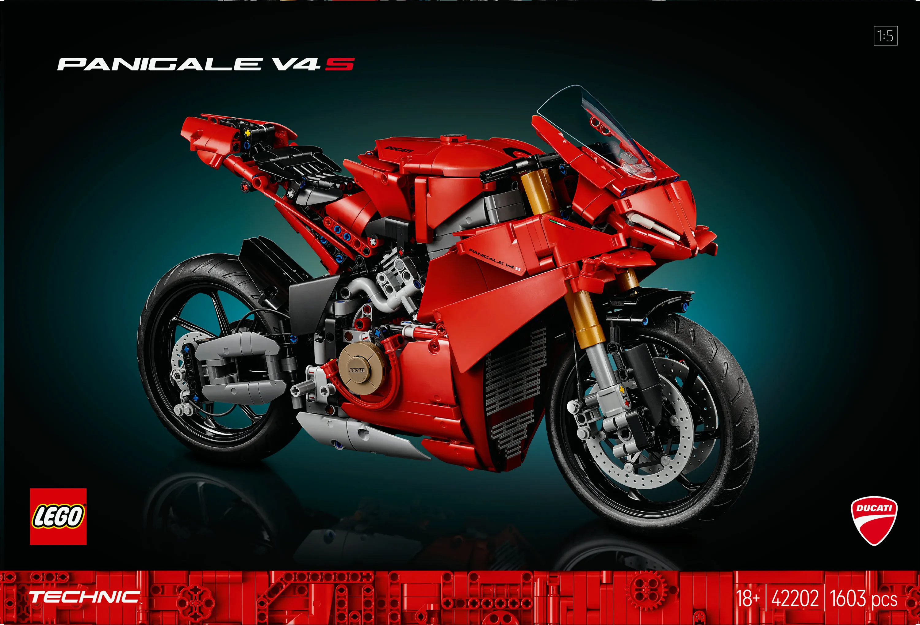 LEGO Technic Ducati Panigale V4 S 42202