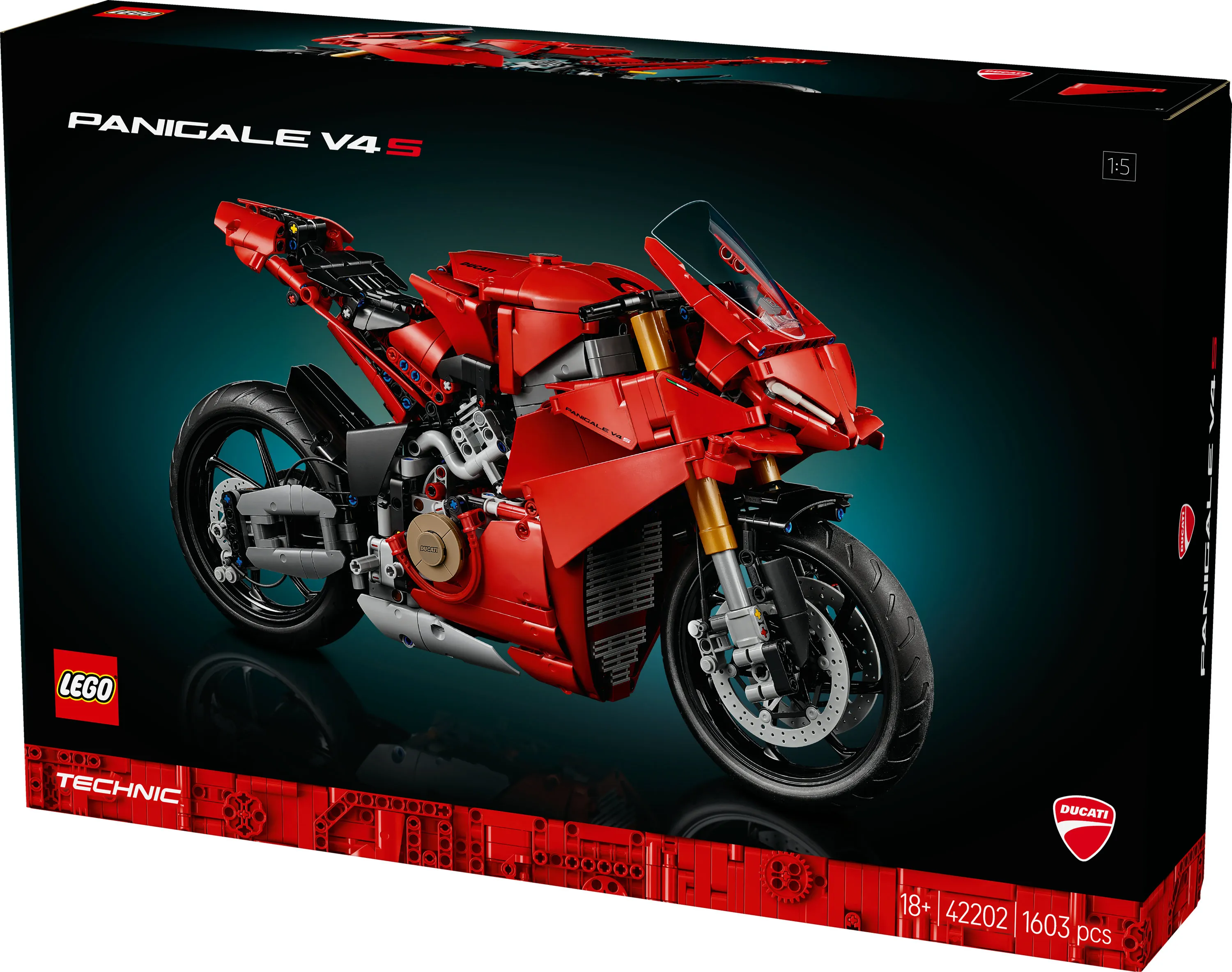 LEGO Technic Ducati Panigale V4 S 42202