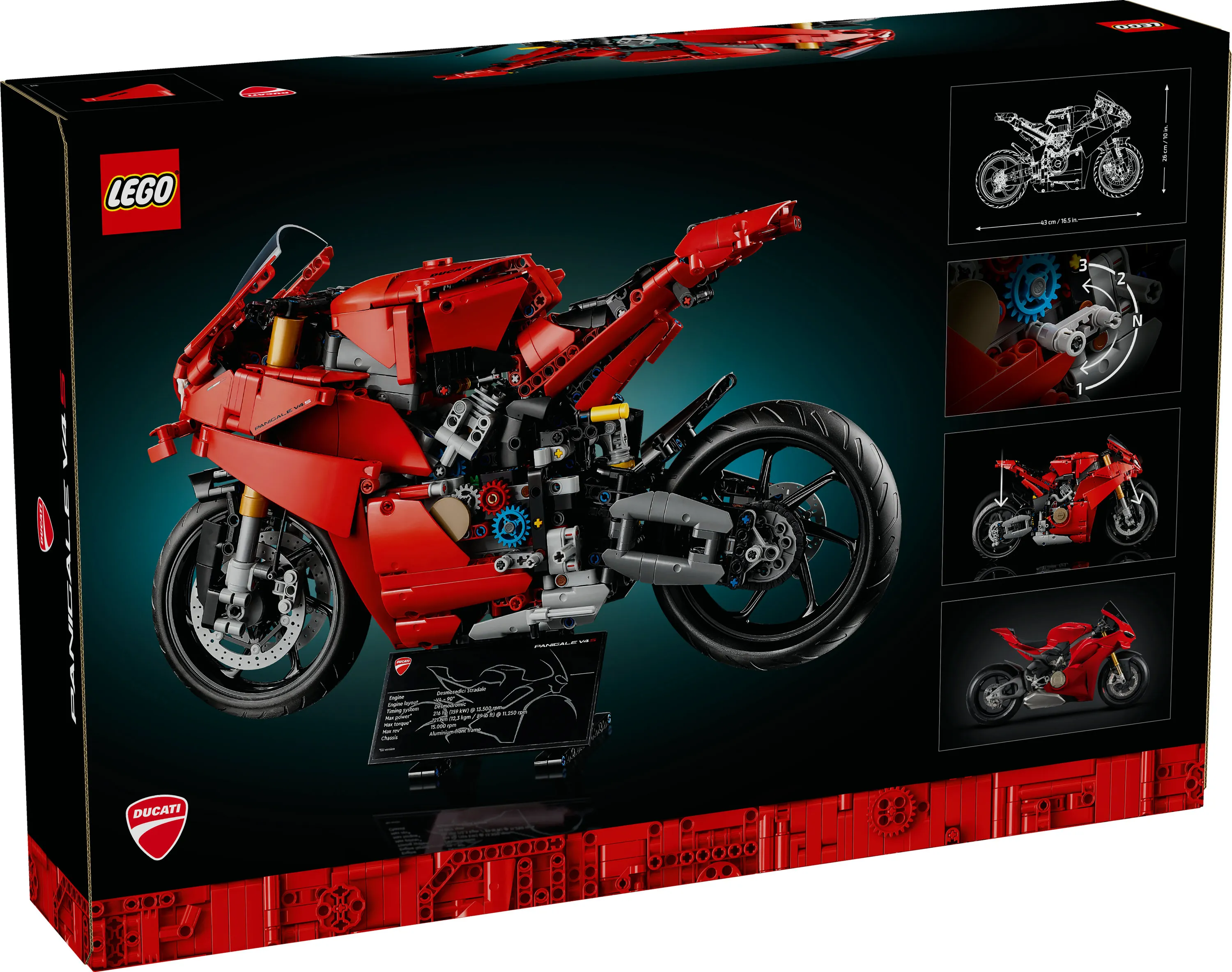LEGO Technic Ducati Panigale V4 S 42202