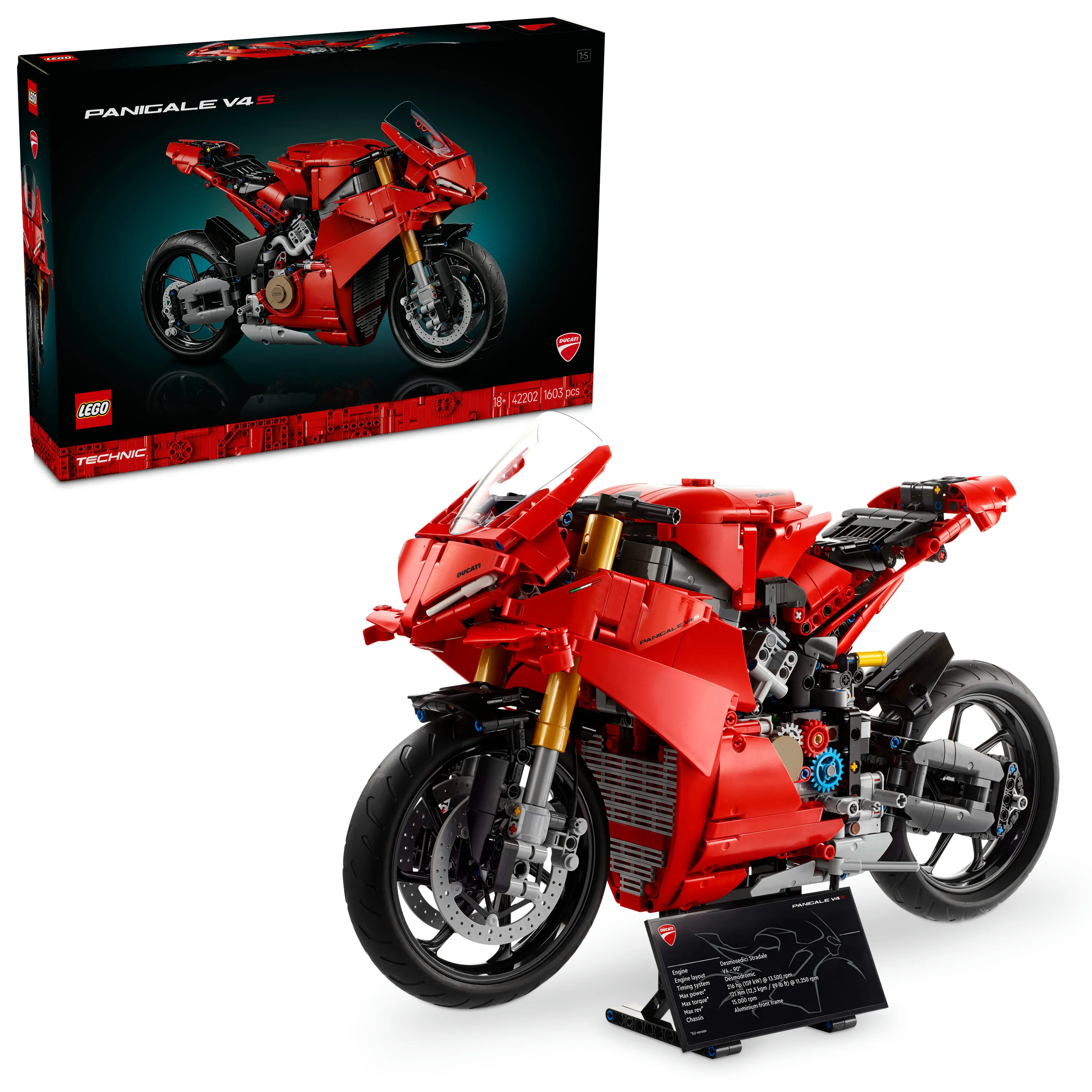 LEGO Technic Ducati Panigale V4 S 42202