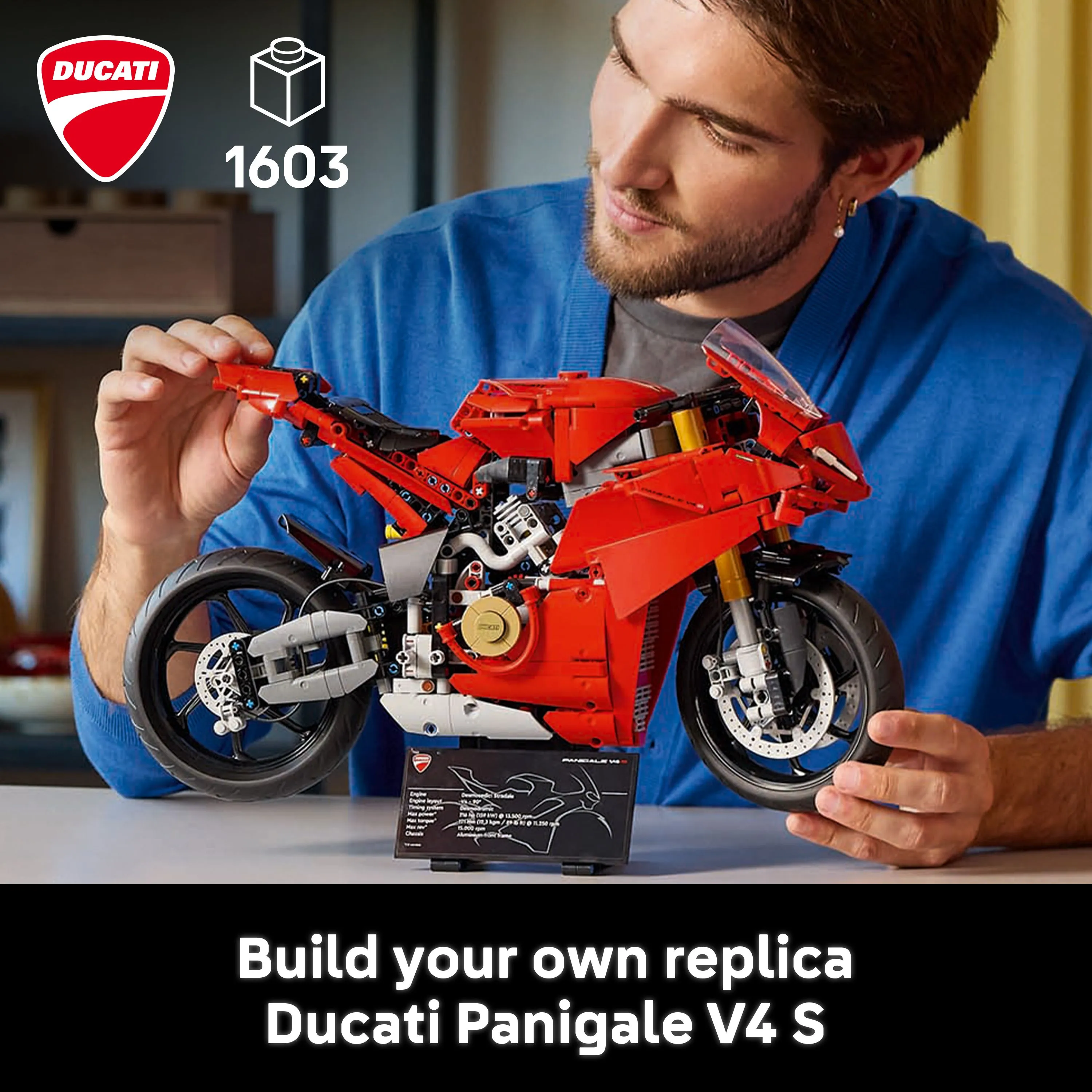 LEGO Technic Ducati Panigale V4 S 42202