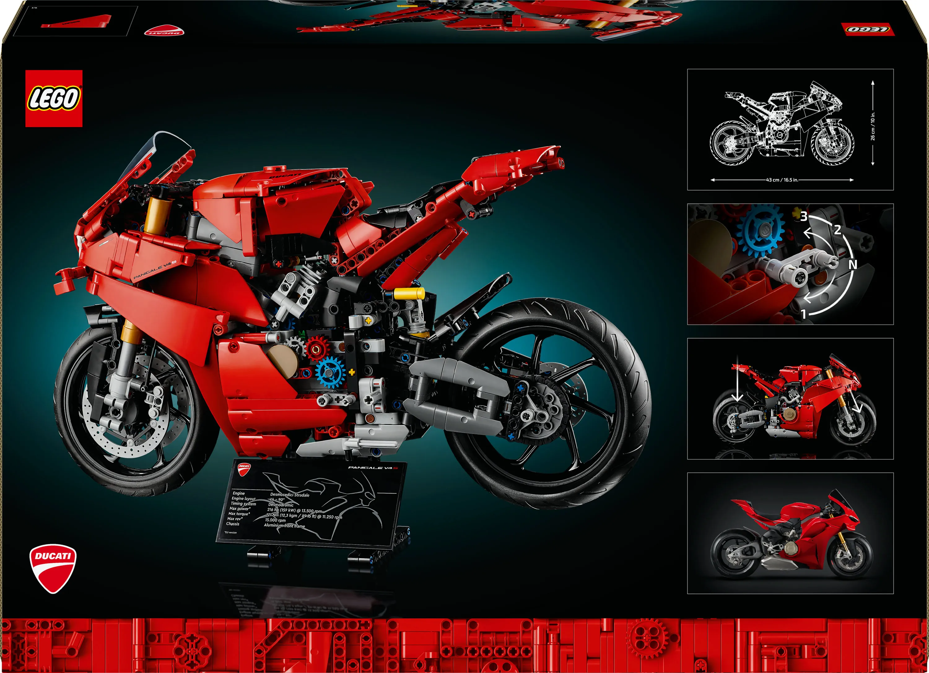 LEGO Technic Ducati Panigale V4 S 42202
