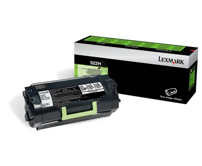 Lexmark 52D2H0E XL lasertoner, svart