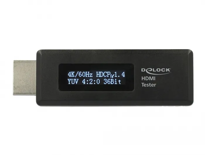 HDMI Tester for EDID information with OLED display