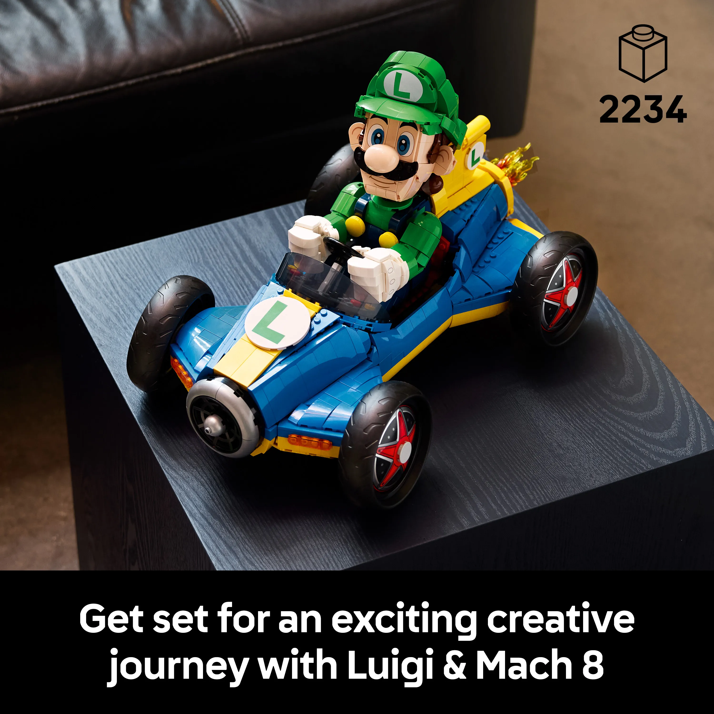 LEGO Super Mario Mario Kart Luigi ja Mach 8 72050