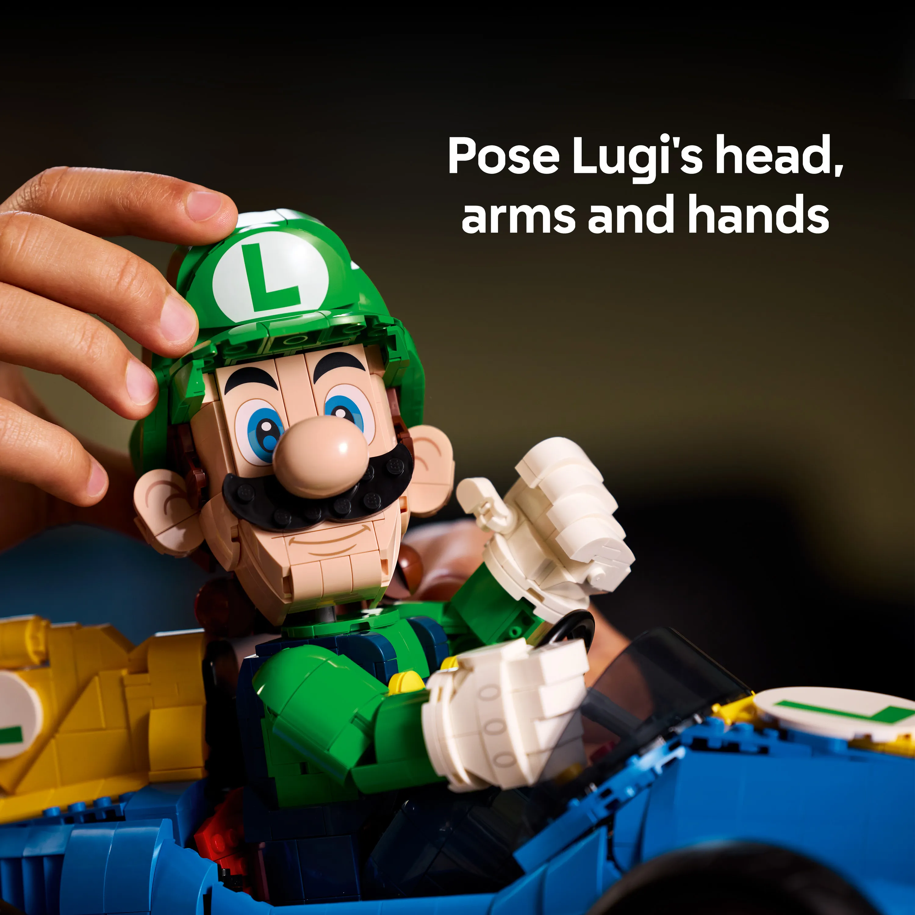 LEGO Super Mario Mario Kart Luigi ja Mach 8 72050