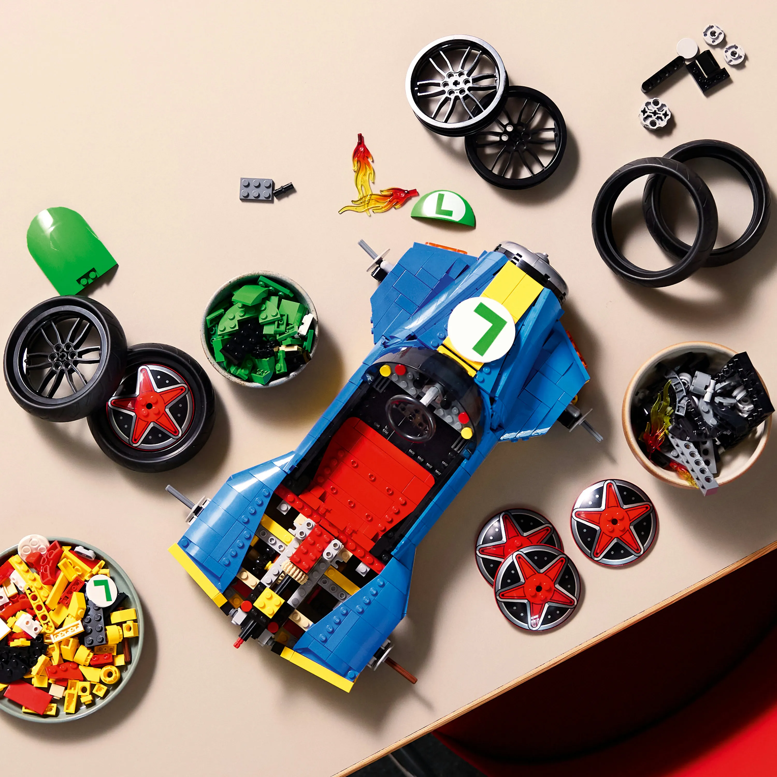 LEGO Super Mario Mario Kart Luigi ja Mach 8 72050