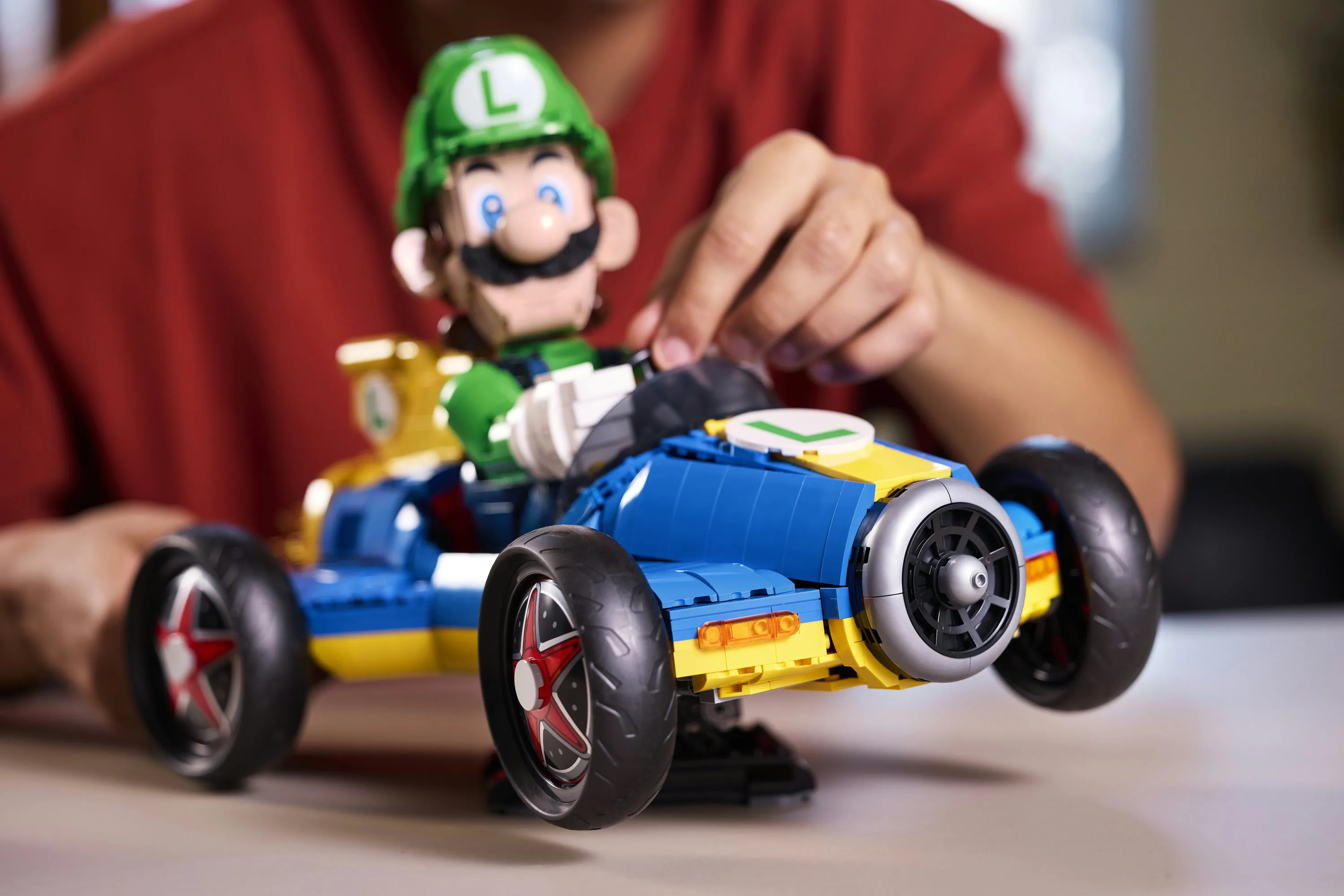 LEGO Super Mario Mario Kart Luigi ja Mach 8 72050