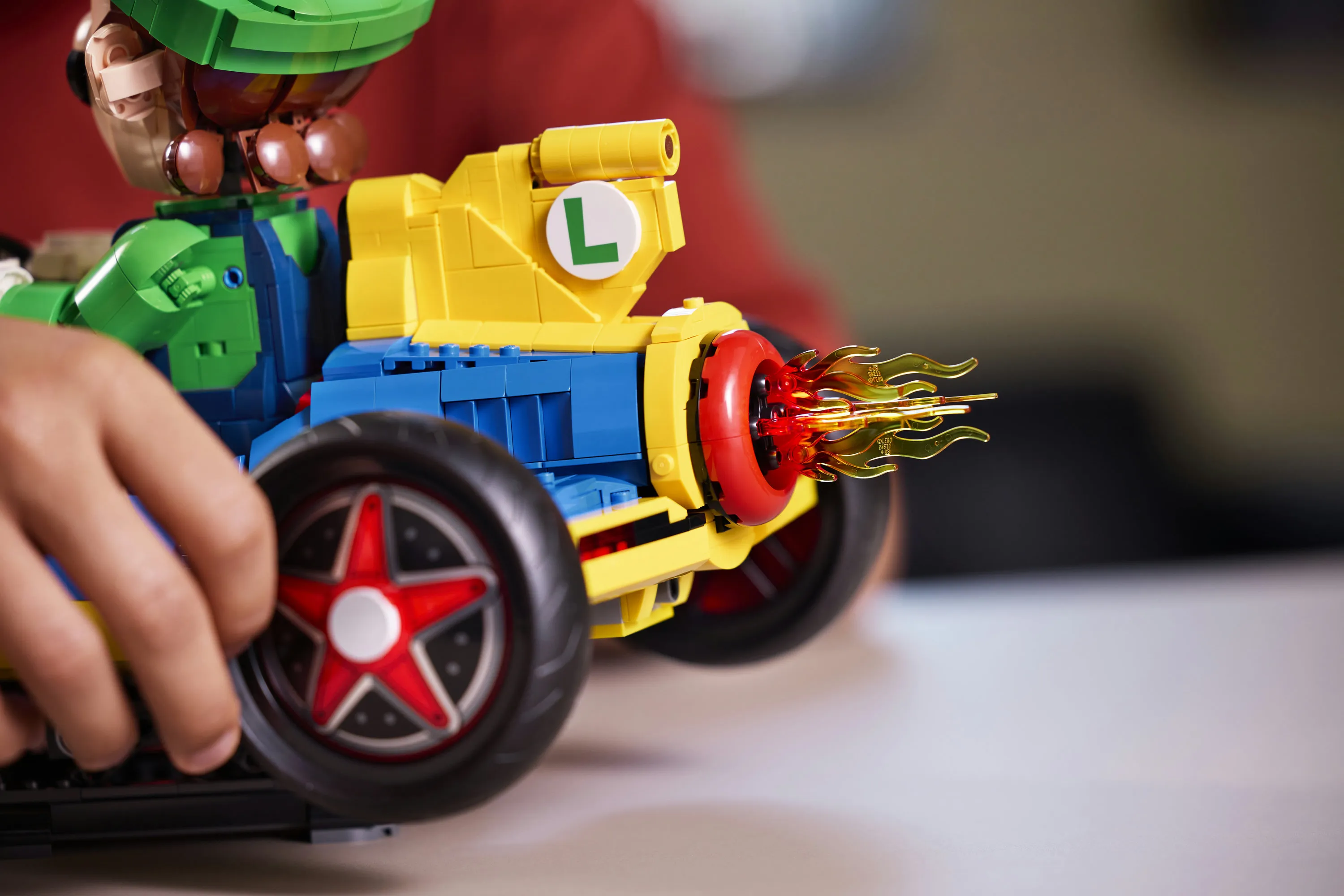LEGO Super Mario Mario Kart Luigi ja Mach 8 72050