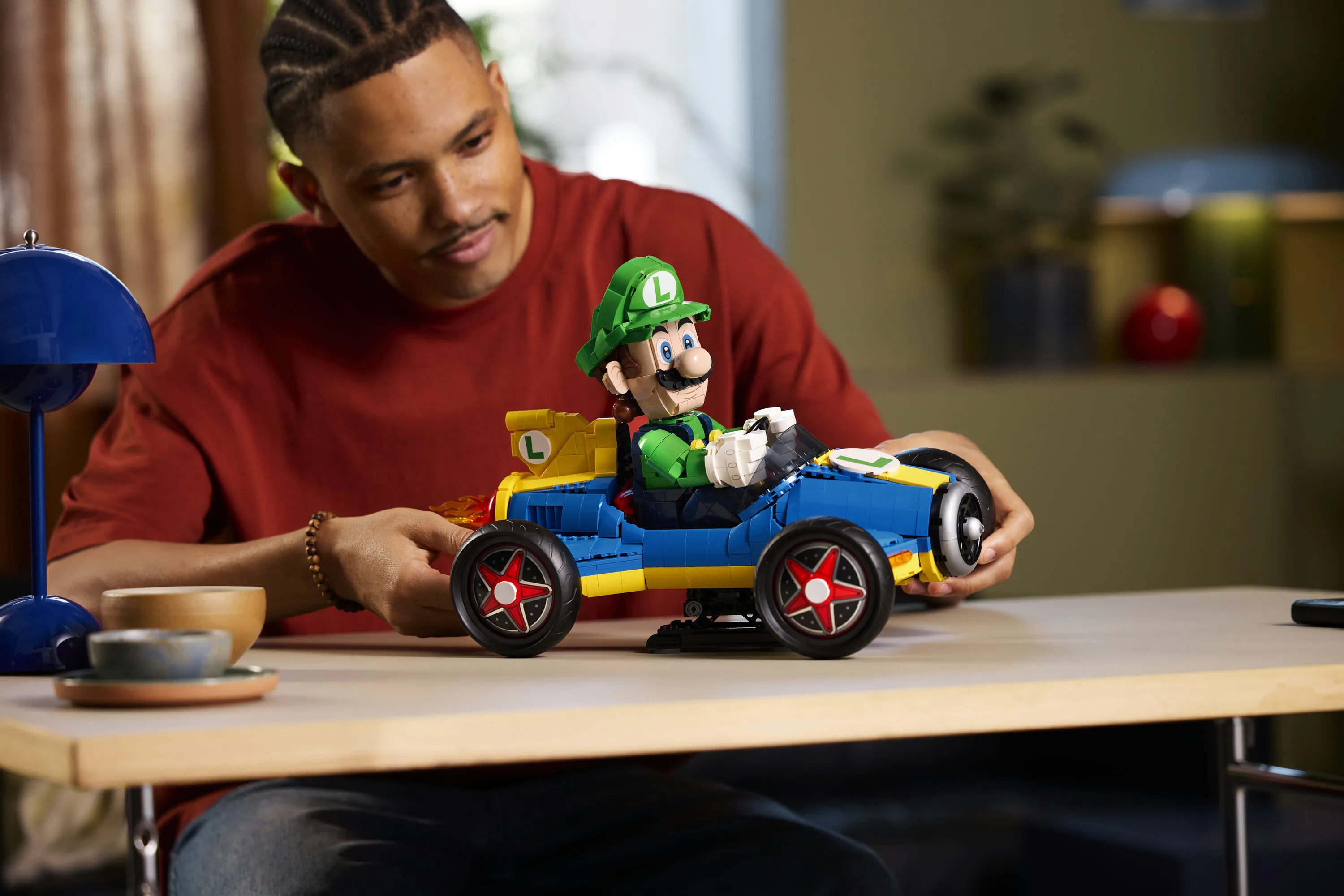 LEGO Super Mario Mario Kart Luigi ja Mach 8 72050
