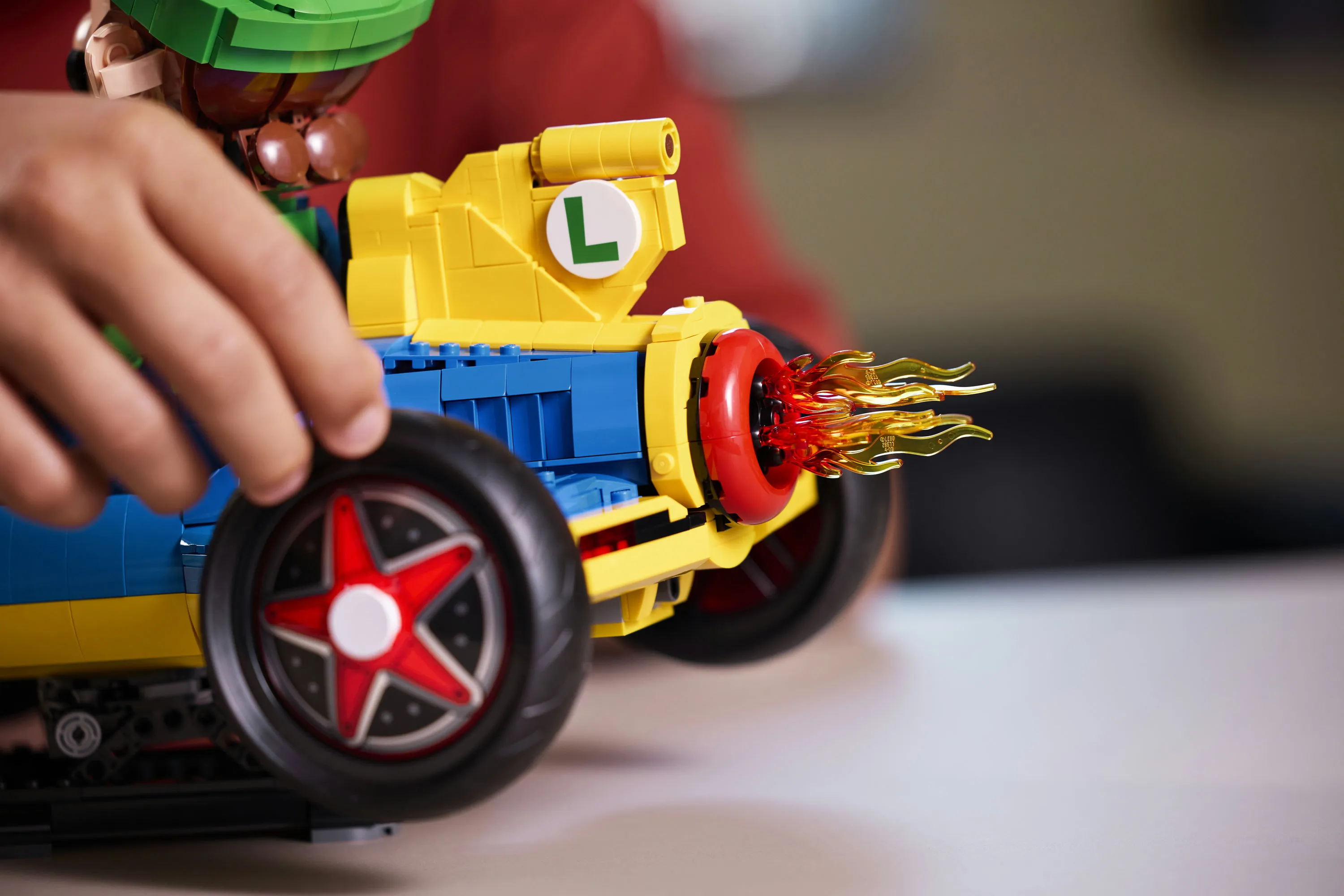 LEGO Super Mario Mario Kart Luigi ja Mach 8 72050