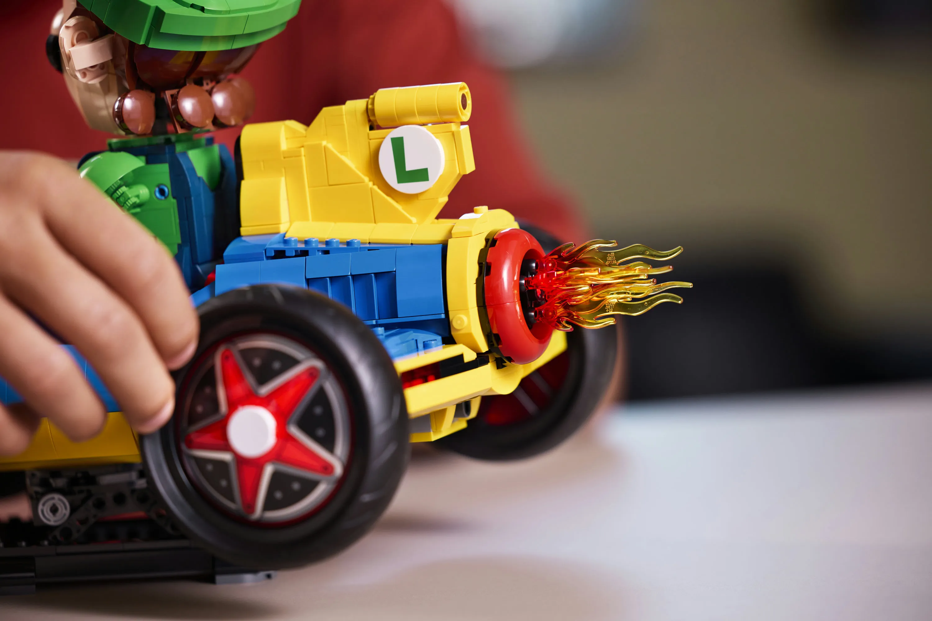 LEGO Super Mario Mario Kart Luigi ja Mach 8 72050