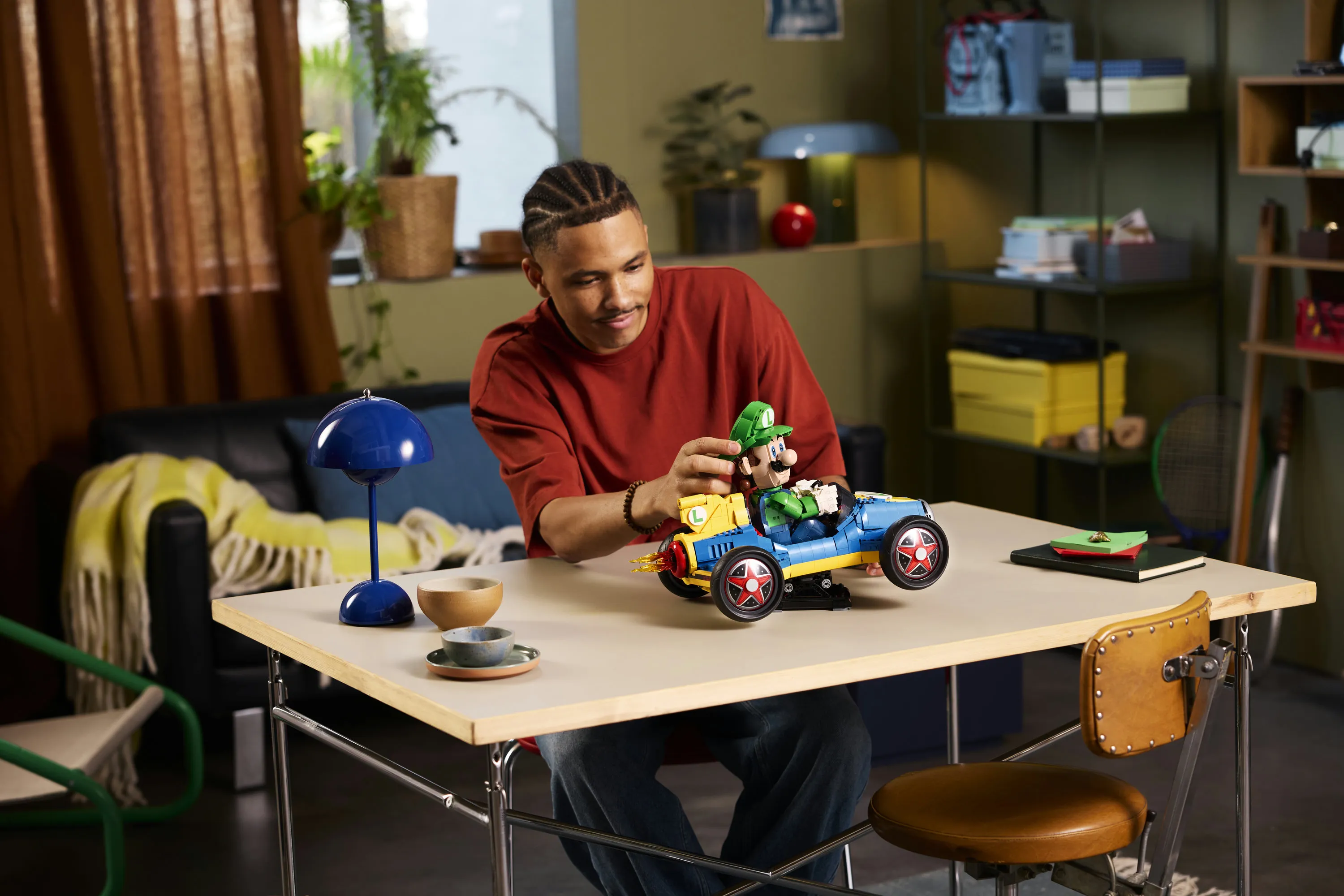 LEGO Super Mario Mario Kart Luigi ja Mach 8 72050