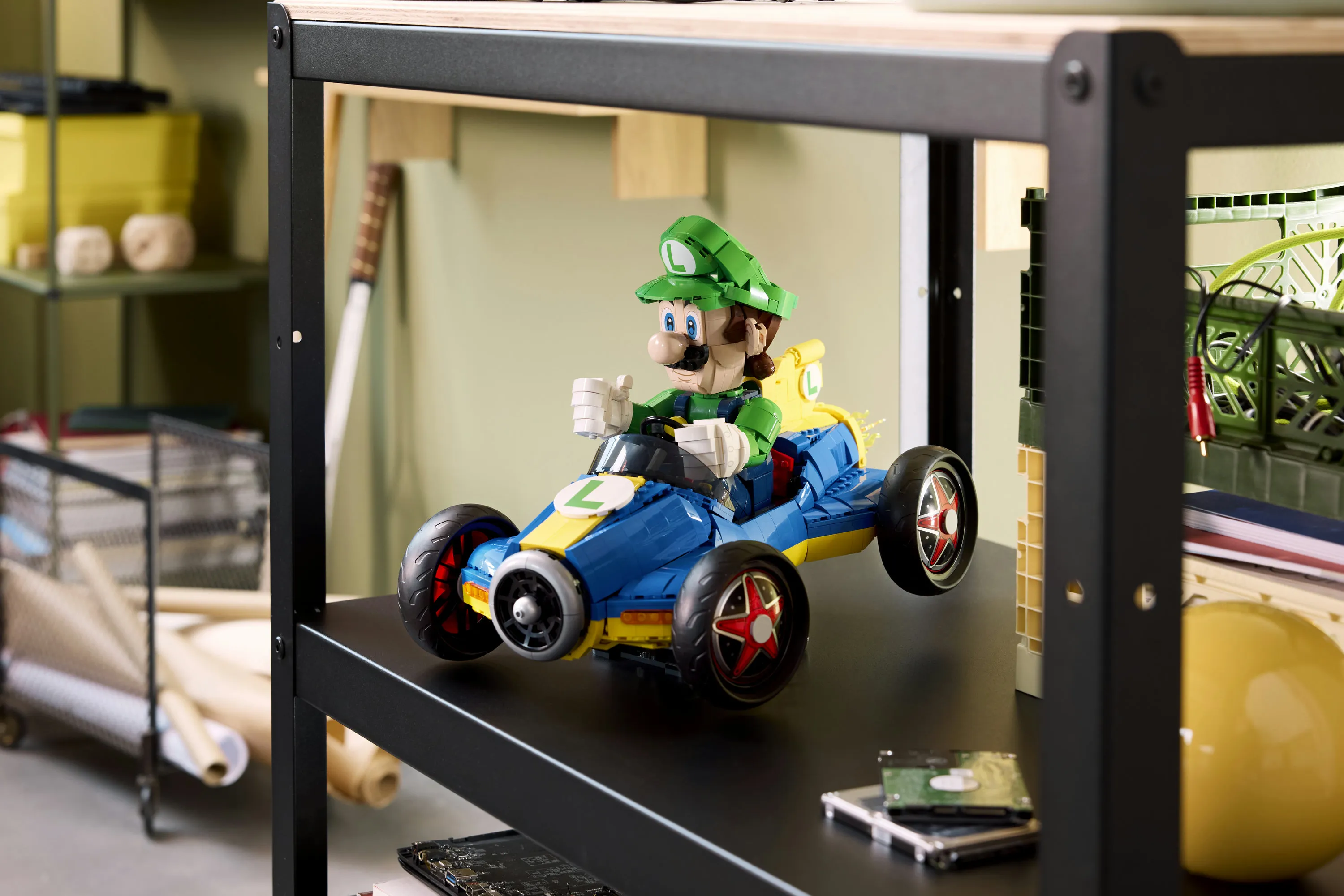 LEGO Super Mario Mario Kart Luigi ja Mach 8 72050