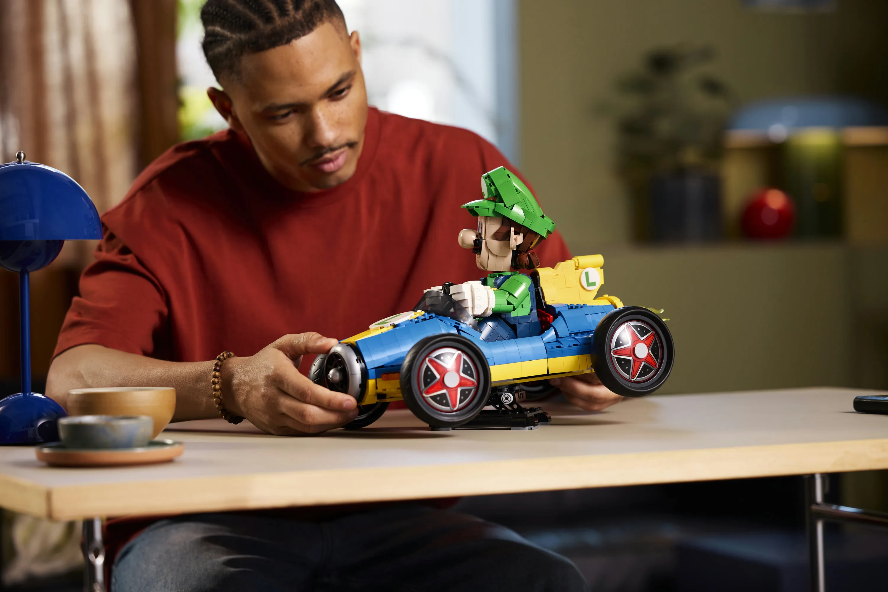 LEGO Super Mario Mario Kart Luigi ja Mach 8 72050