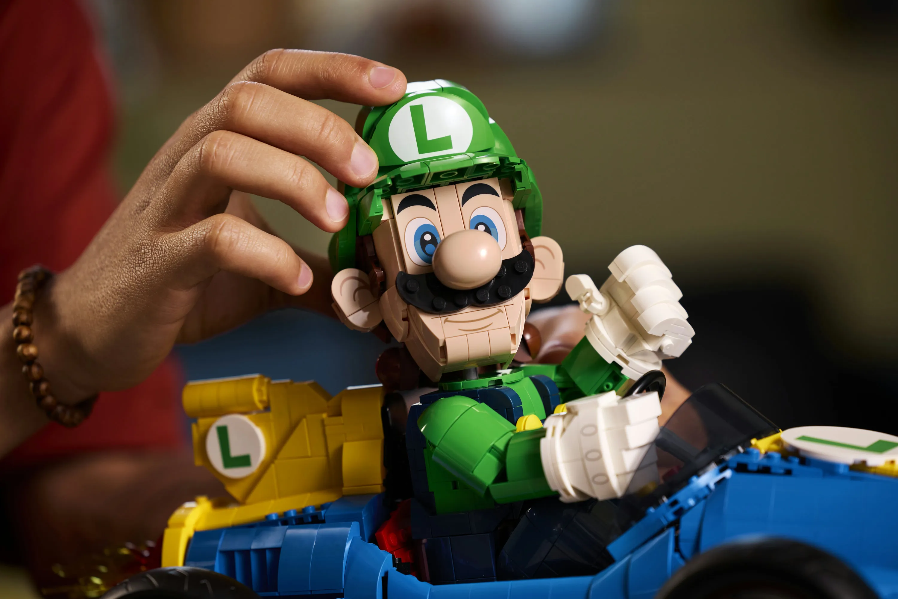 LEGO Super Mario Mario Kart Luigi ja Mach 8 72050