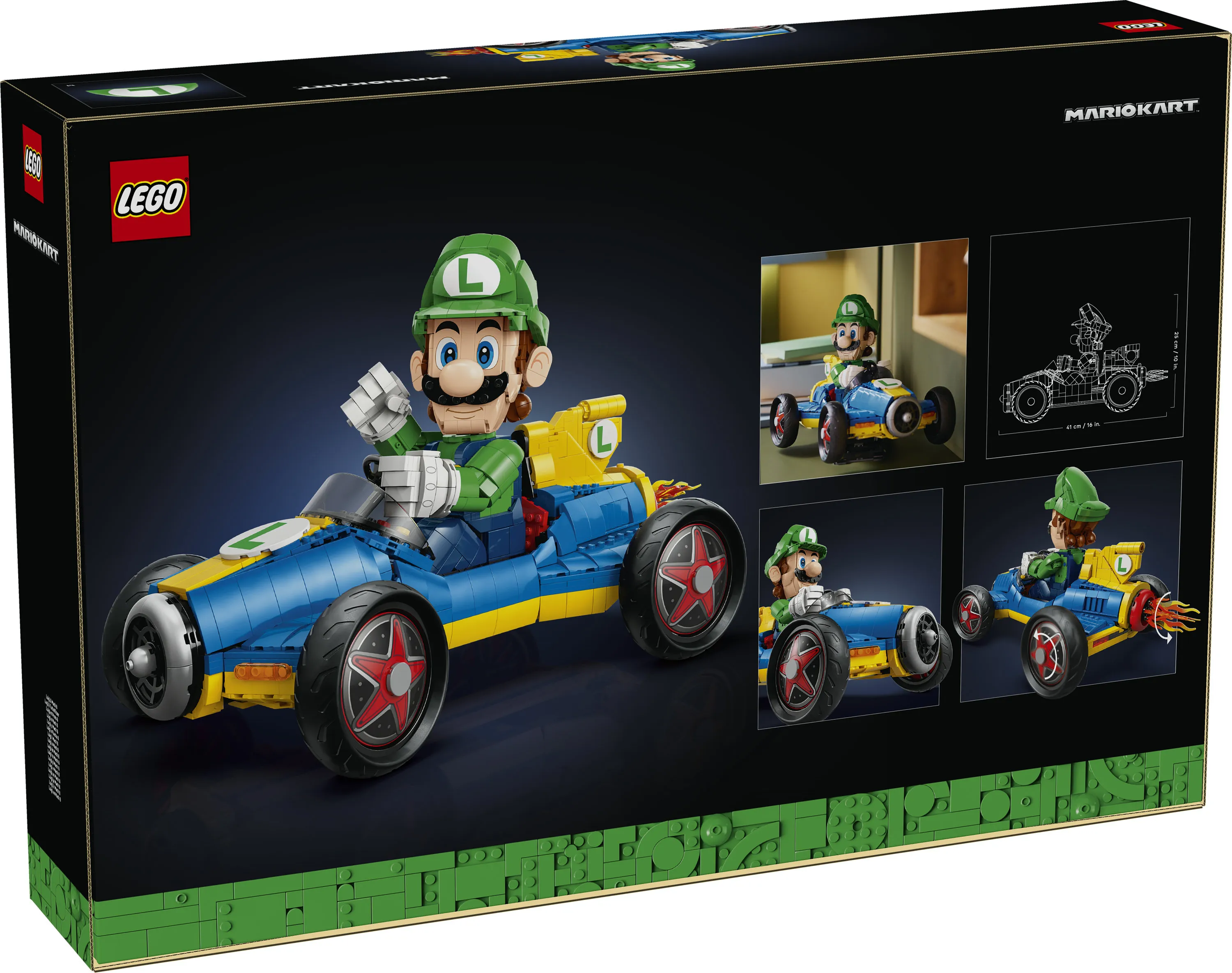 LEGO Super Mario Mario Kart Luigi ja Mach 8 72050