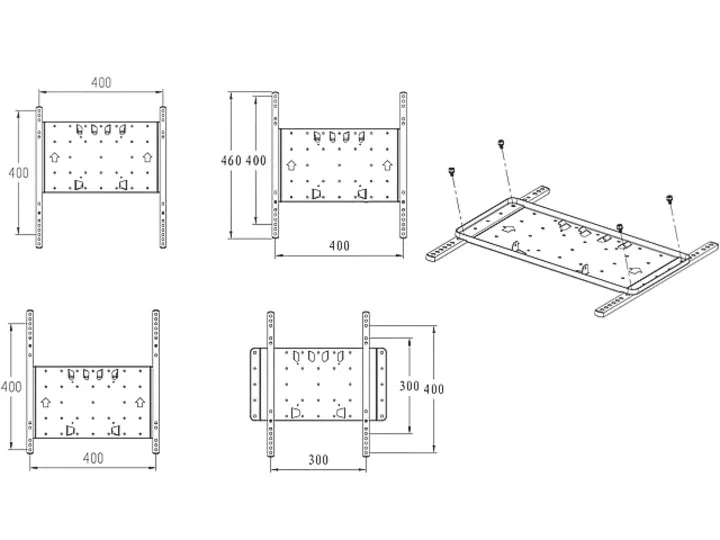 MB Tilt &amp; Turn Superslim TUV 40kg 26-55inch