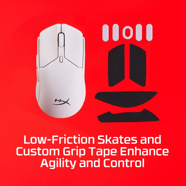 HyperX Pulsefire Haste 2 Mini -langaton pelihiiri, valkoinen