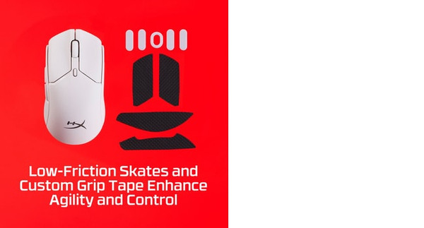 HyperX Pulsefire Haste 2 Mini -langaton pelihiiri, valkoinen