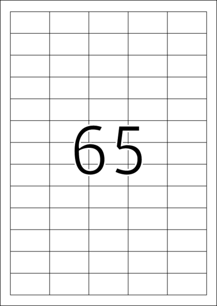 Herma label Premium 38,1x21,2 (650)