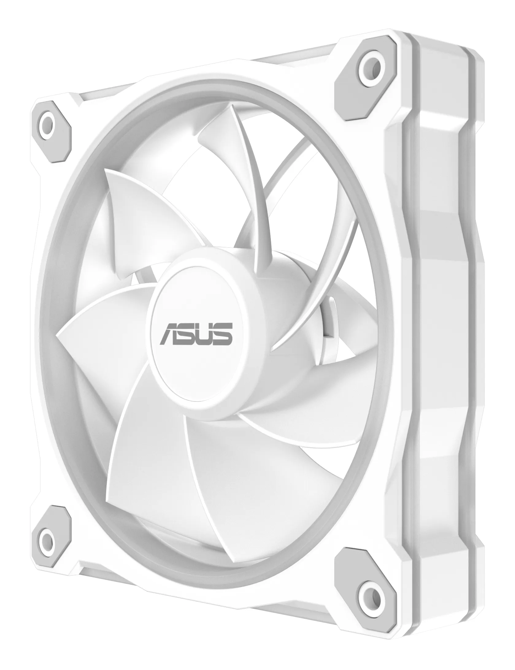 Asus Prime MR120 ARGB Reverse 120mm - chassi fl&auml;kt, Vit
