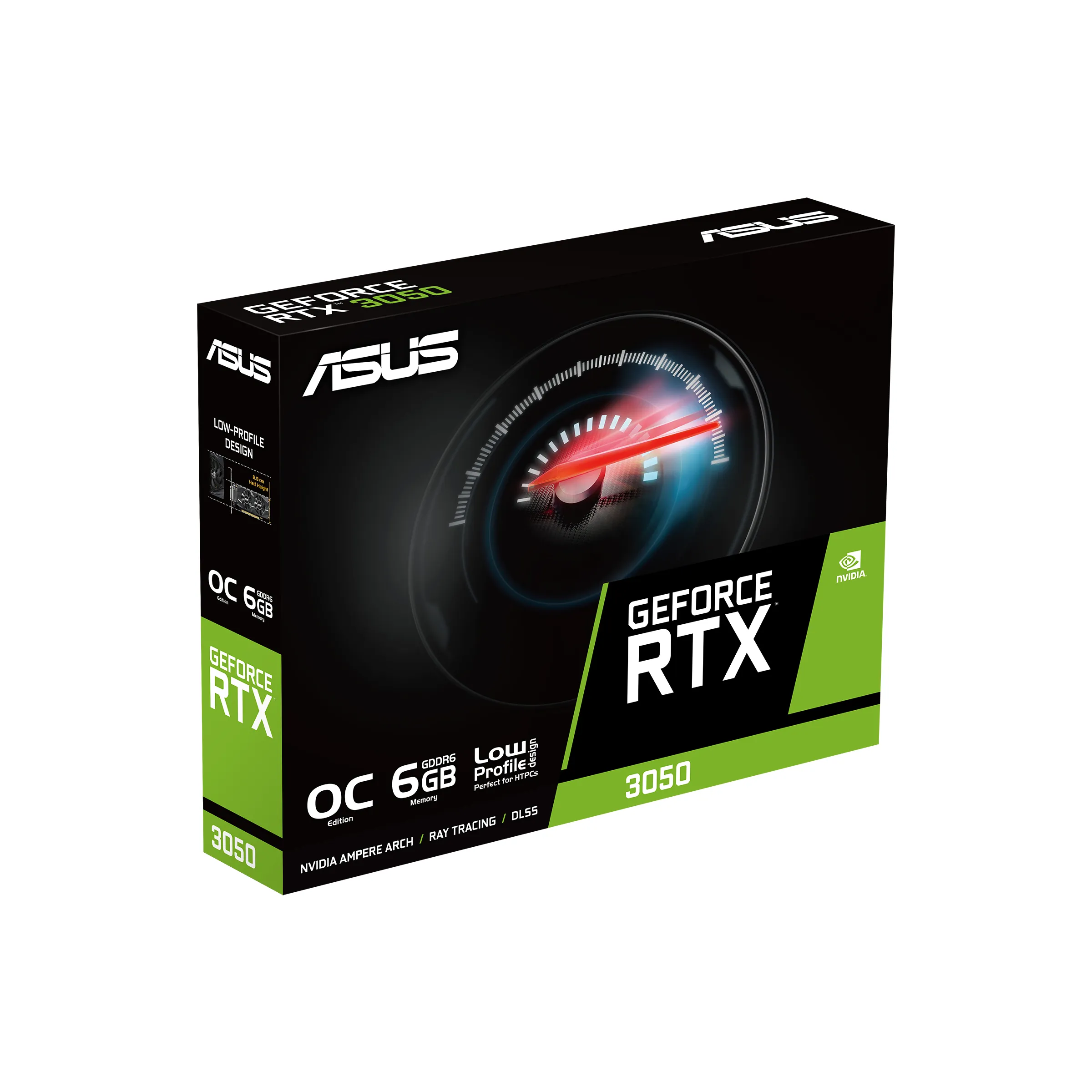 Asus GeForce RTX 3050 OC Low Profile 6GB - Graphics card