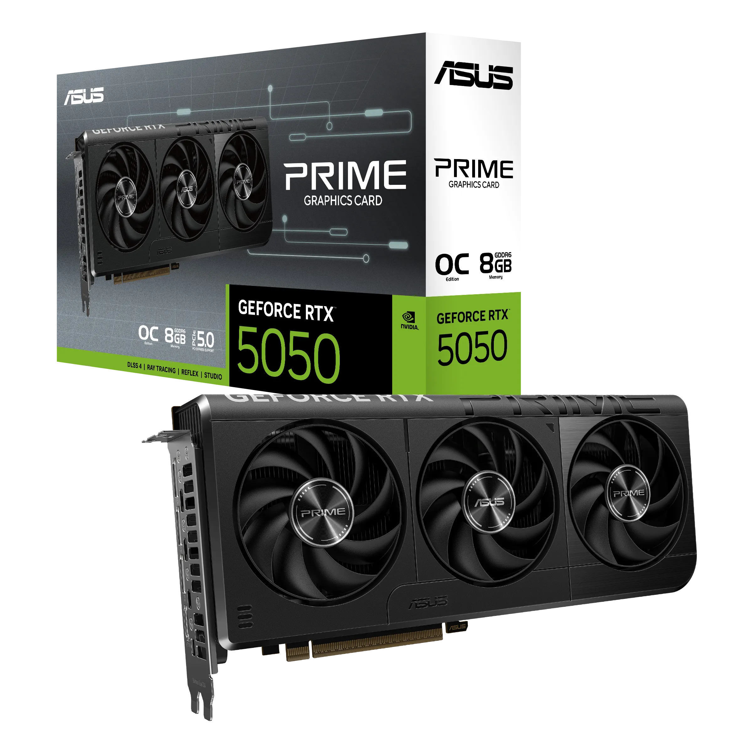 Asus Geforce RTX 5050 Prime OC 8GB - graphics card