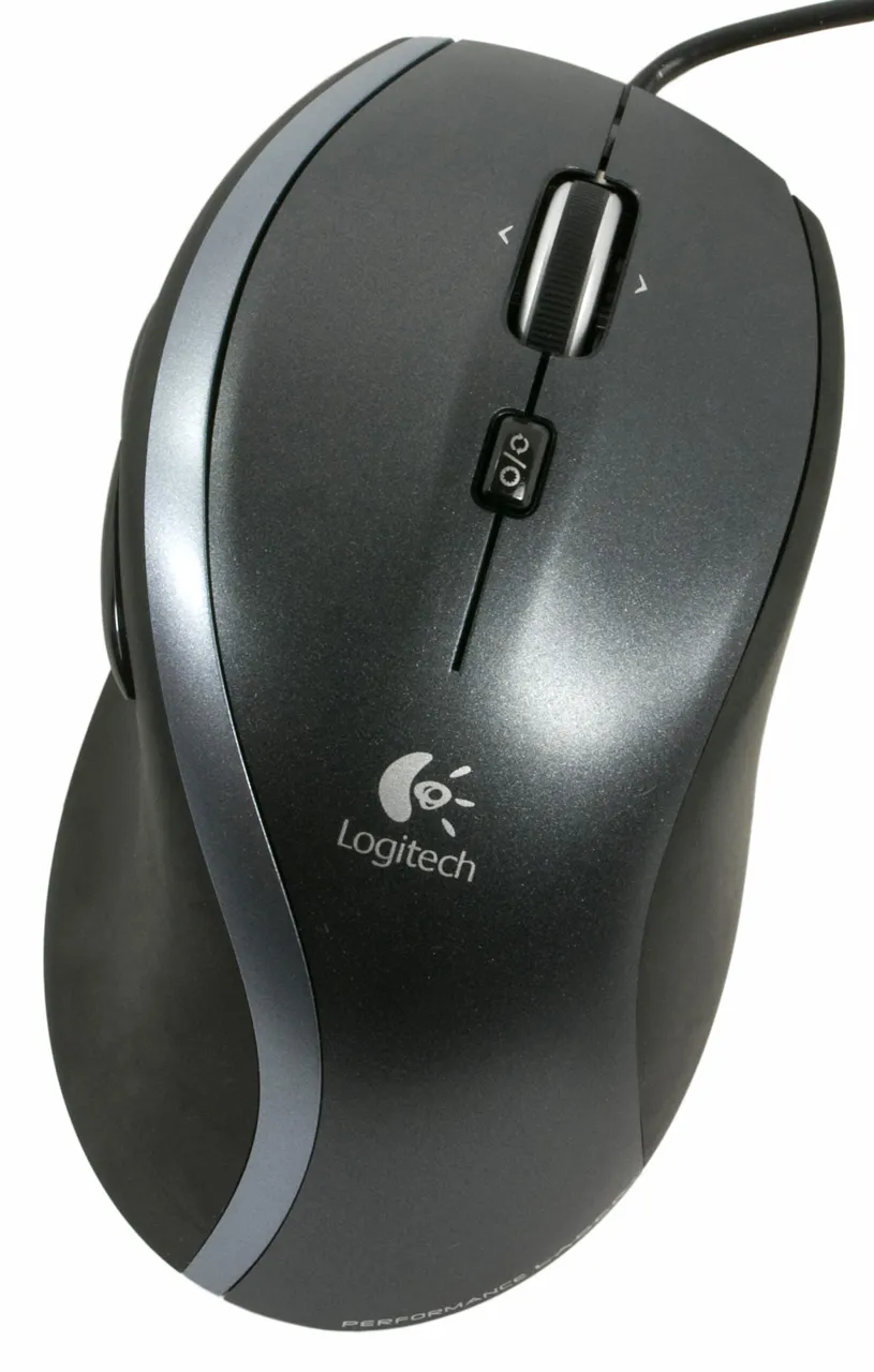 Logitech M500 -hiiri, Musta