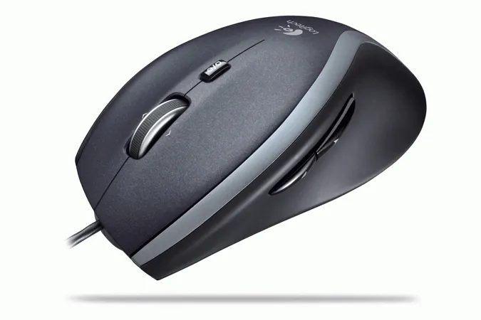 Logitech M500 -hiiri, Musta
