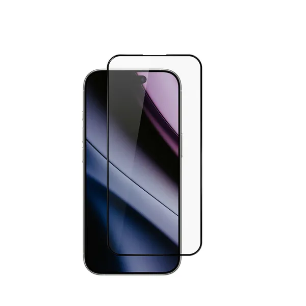 Epico ImpactCeramic Glass 3D Ultra-wide Fit with One-step Dust-free Applicator Impact and Scratch Resistant iPhone 16 Pro/17