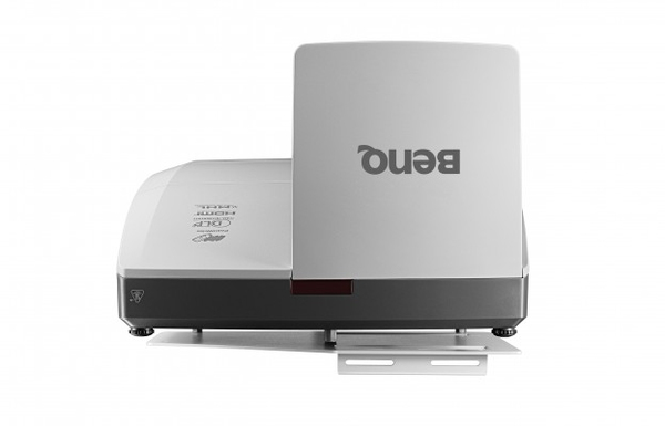 BENQ MW855UST DLP Ultra Short Thro projector 3500 ANSILumens WXGA 1280x800 10.000:1 3D HDMI RJ45 LAN 2xHDMI 2xanalog
