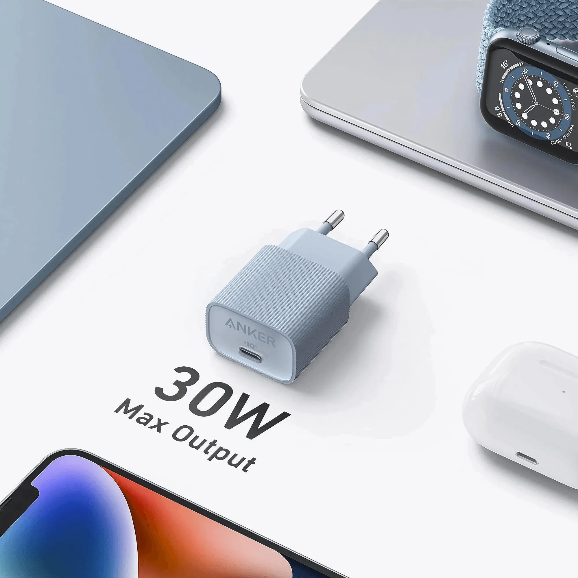 Anker 511 Nano 4 30W USB-C - charger, Black