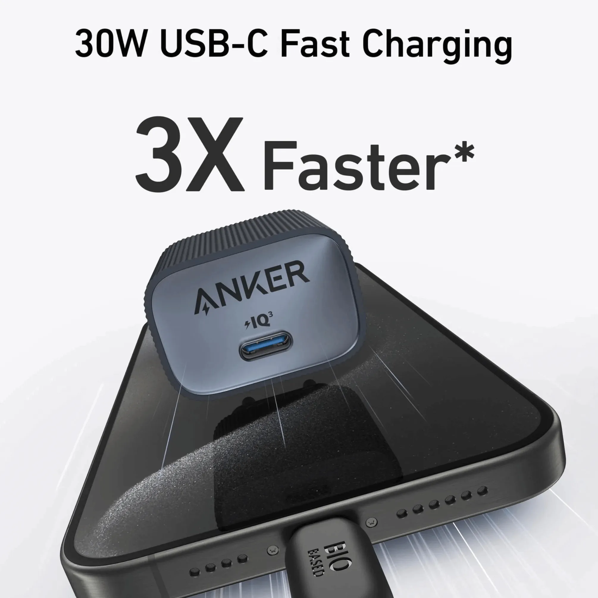 Anker 511 Nano 4 30W USB-C - charger, Black