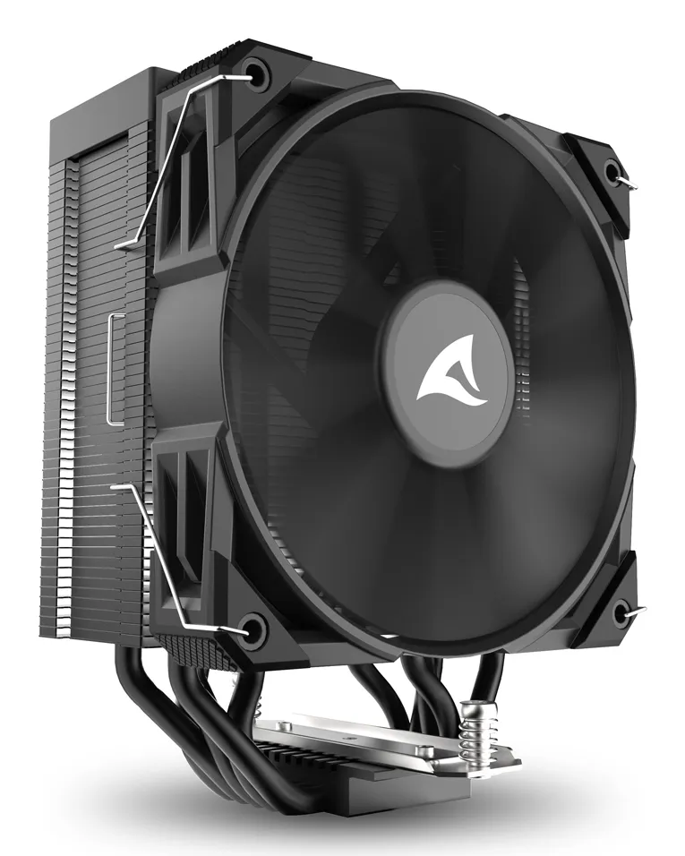 Sharkoon A50, 120 mm -prosessorij&auml;&auml;hdytin, musta
