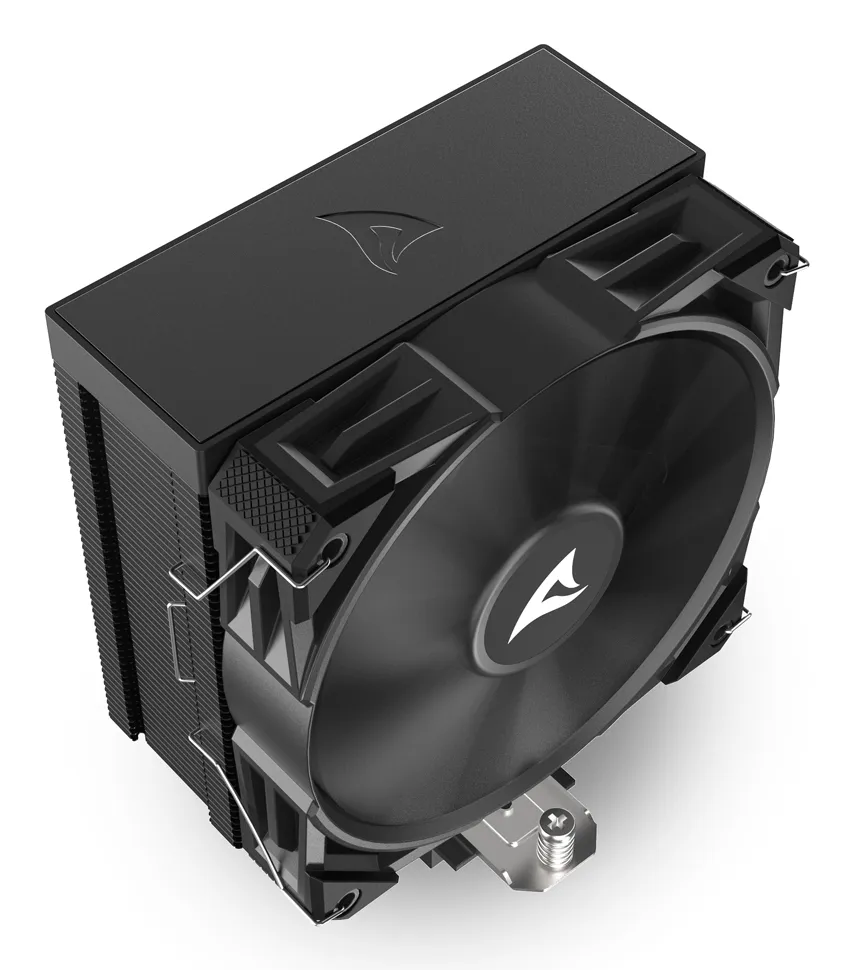 Sharkoon A50, 120 mm -prosessorij&auml;&auml;hdytin, musta