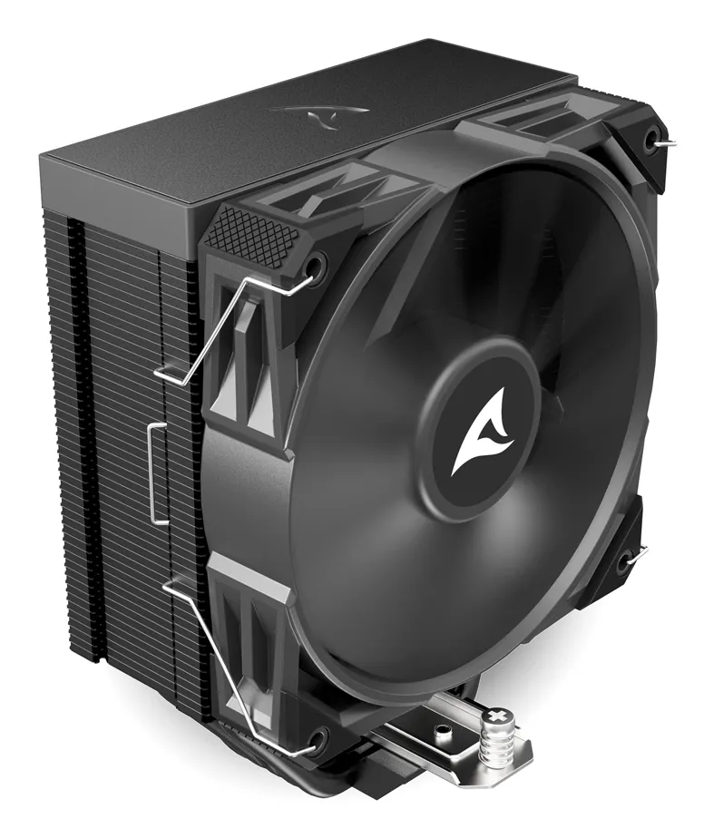 Sharkoon A50, 120 mm -prosessorij&auml;&auml;hdytin, musta
