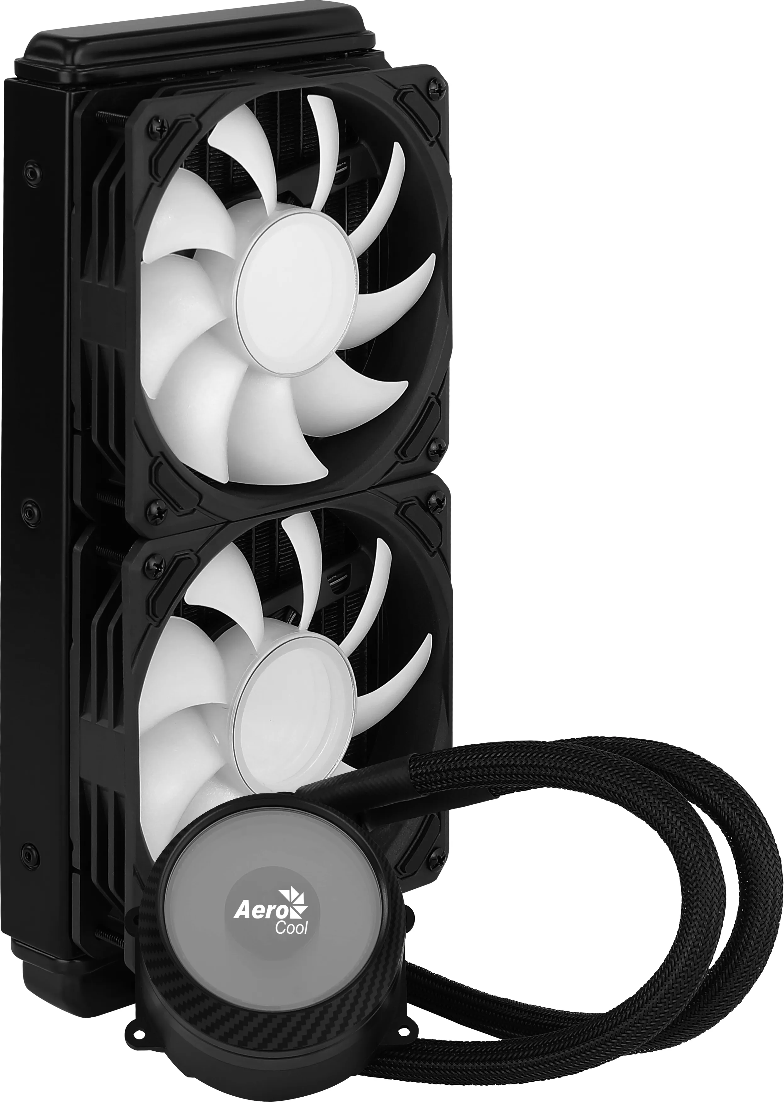 Aerocool Mirage L240 240mm ARGB Liquid Cooler, Black