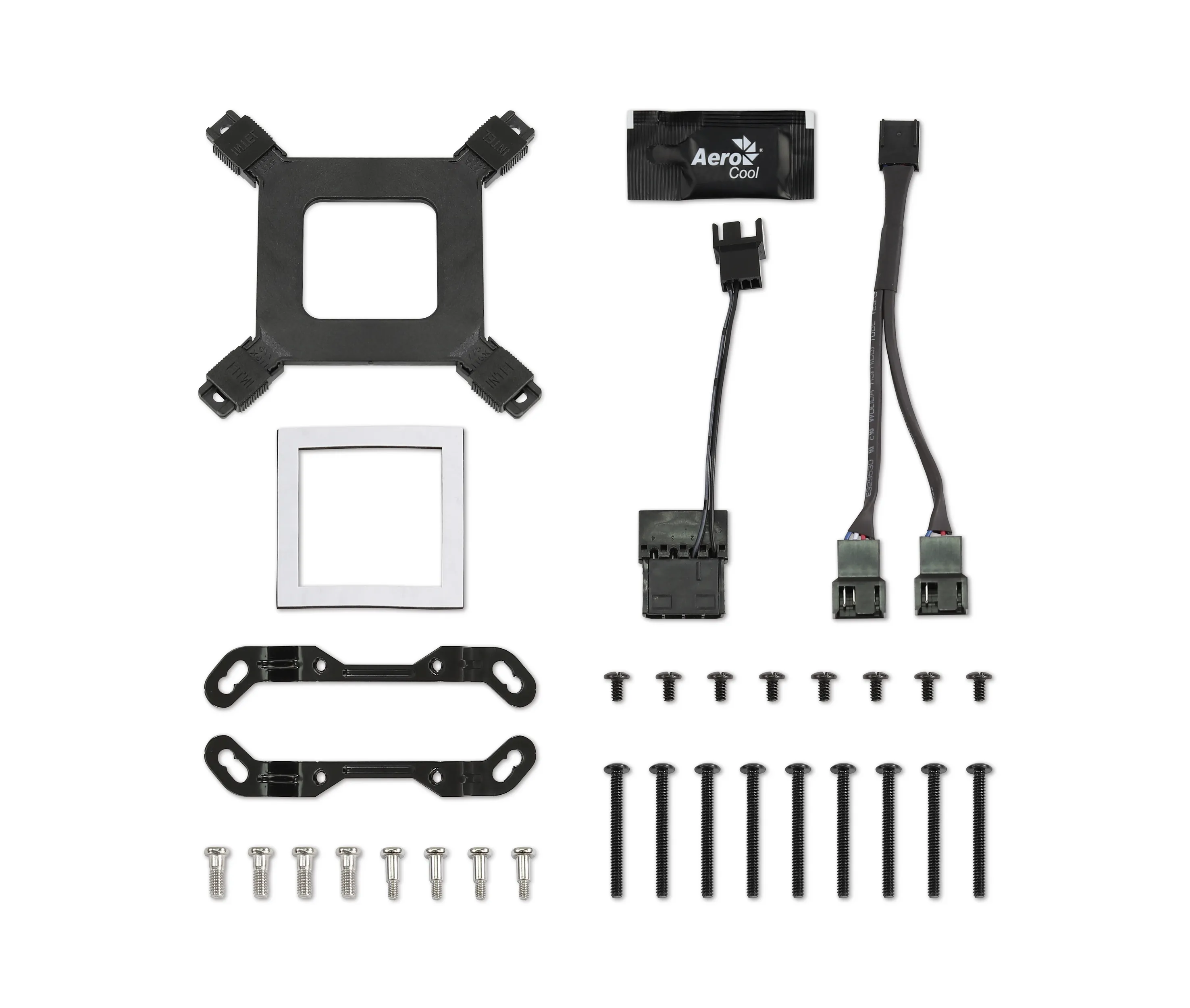 Aerocool Mirage L240 240mm ARGB Liquid Cooler, Black