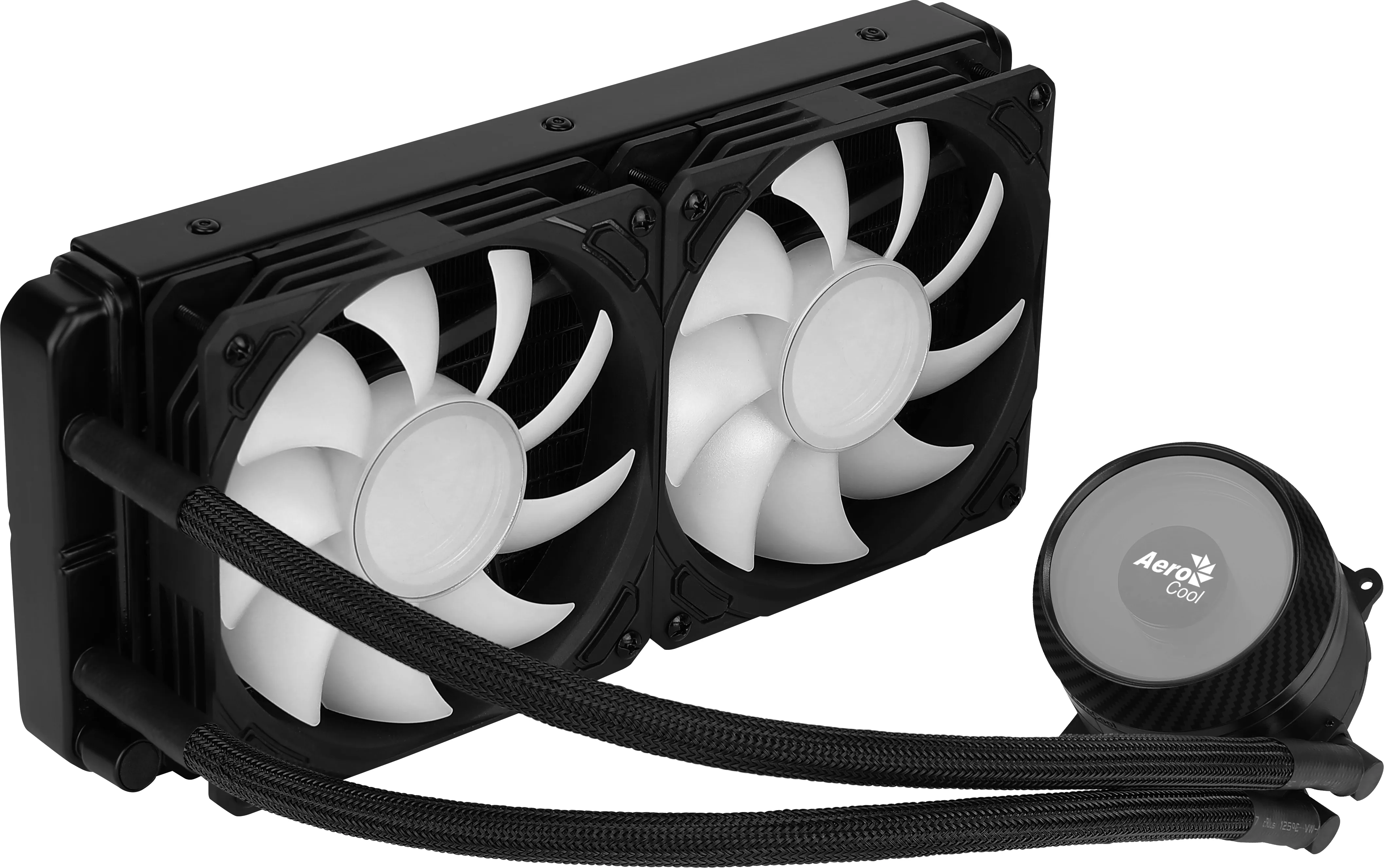 Aerocool Mirage L240 240mm ARGB Liquid Cooler, Black