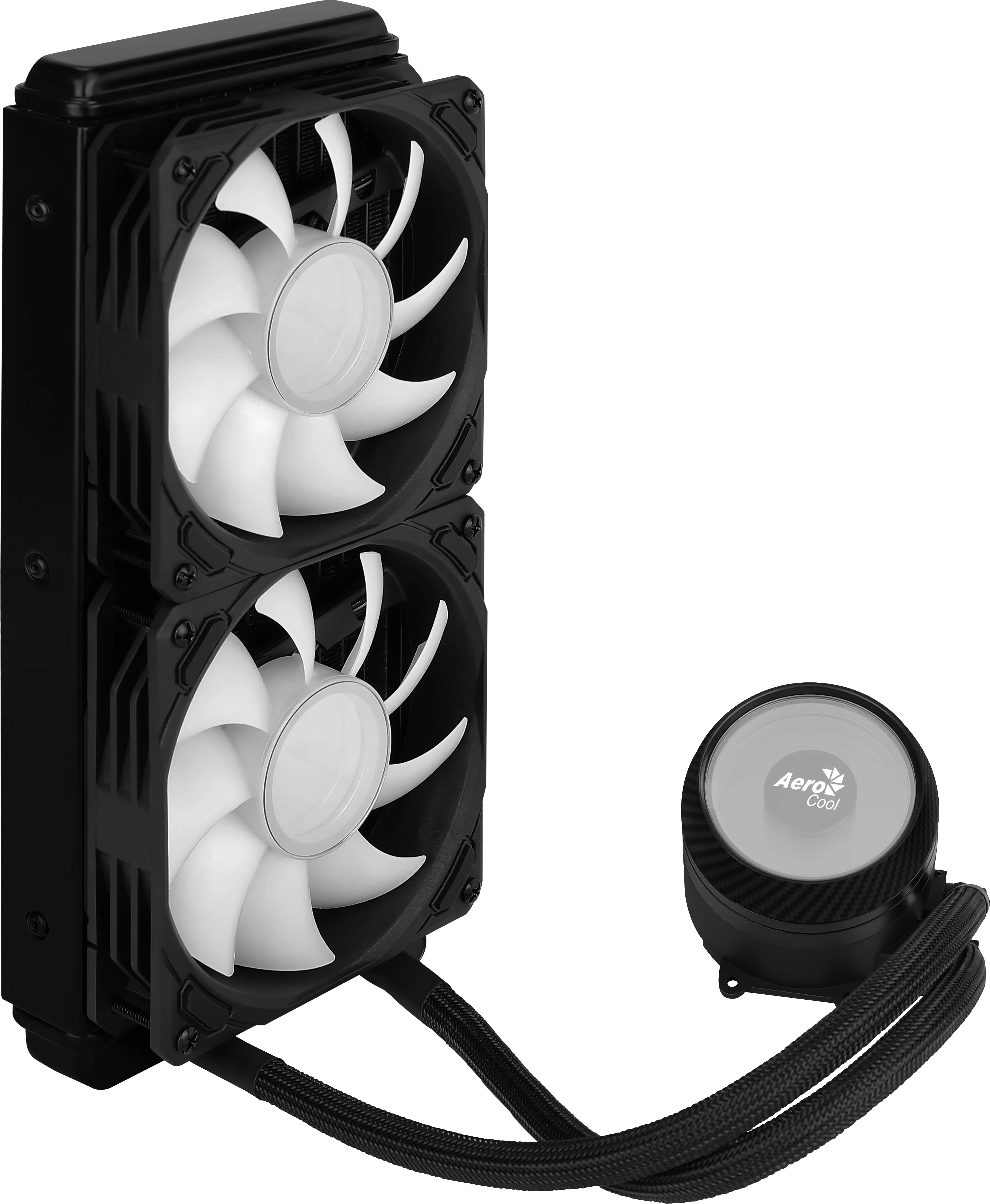 Aerocool Mirage L240 240mm ARGB Liquid Cooler, Black