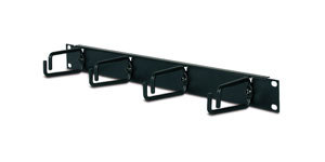 APC cableOrganizer 1HE black horizontal